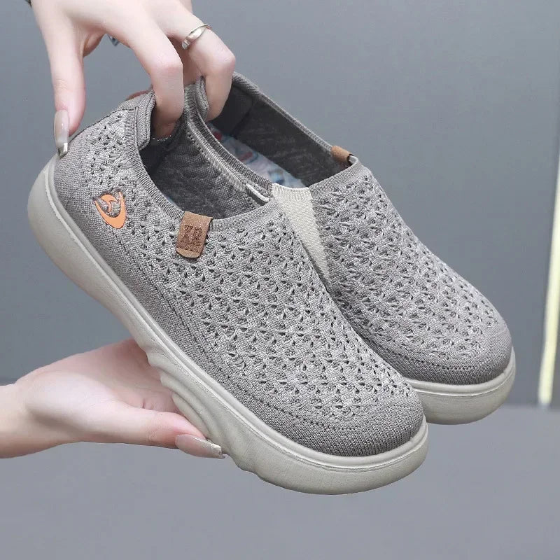 Women's Slip-On Sneakers – Lightweight Breathable Walking Shoes Women's Slip-On Sneakers Axl