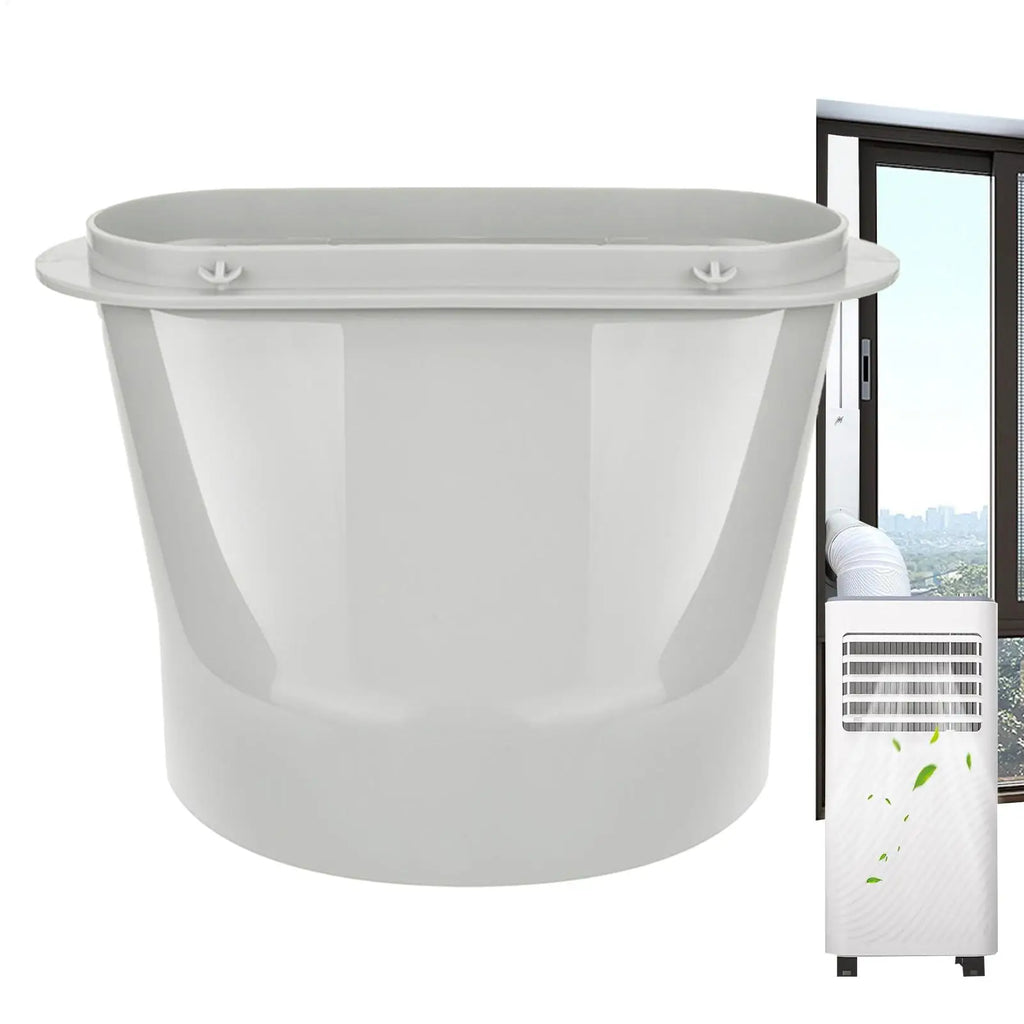 Portable AC Exhaust Hose Adapter | Flat Window Vent Connector AC Hose Adapter Axl