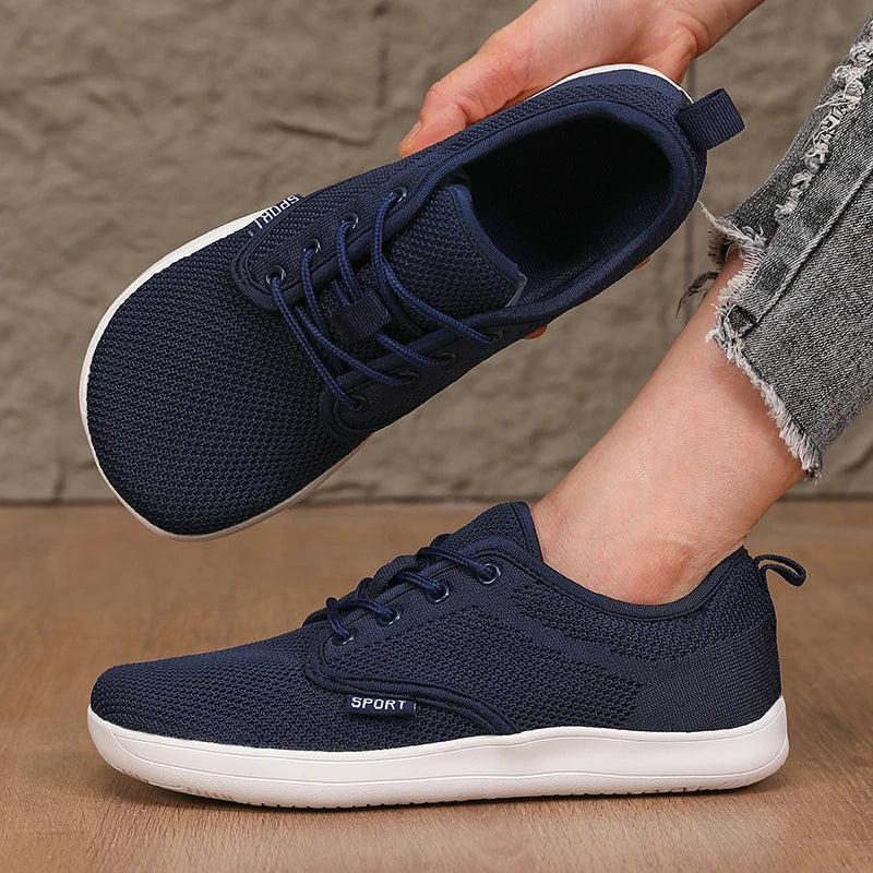 ZULIWAGN Wide Fit Women's Indoor Training Sneakers Anti-Slip Training Sneakers Axl Navy blue 36