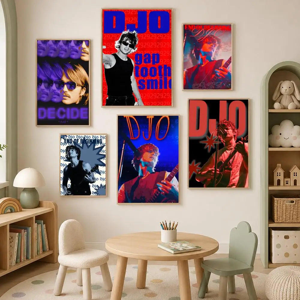 D-Djo Self-Stick HD PVC Wall Art Poster | Waterproof Decor Wall Art Poster Axl