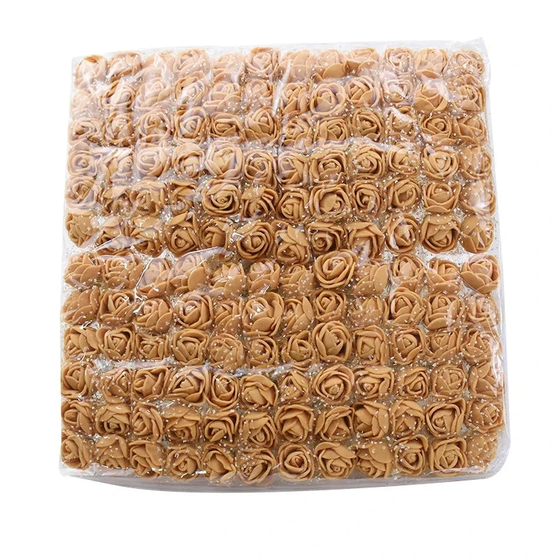 UV-Resistant Foam Rose Artificial Flowers 144 Pcs – DIY Décor Artificial Flower Heads Axl color 17 1 pc