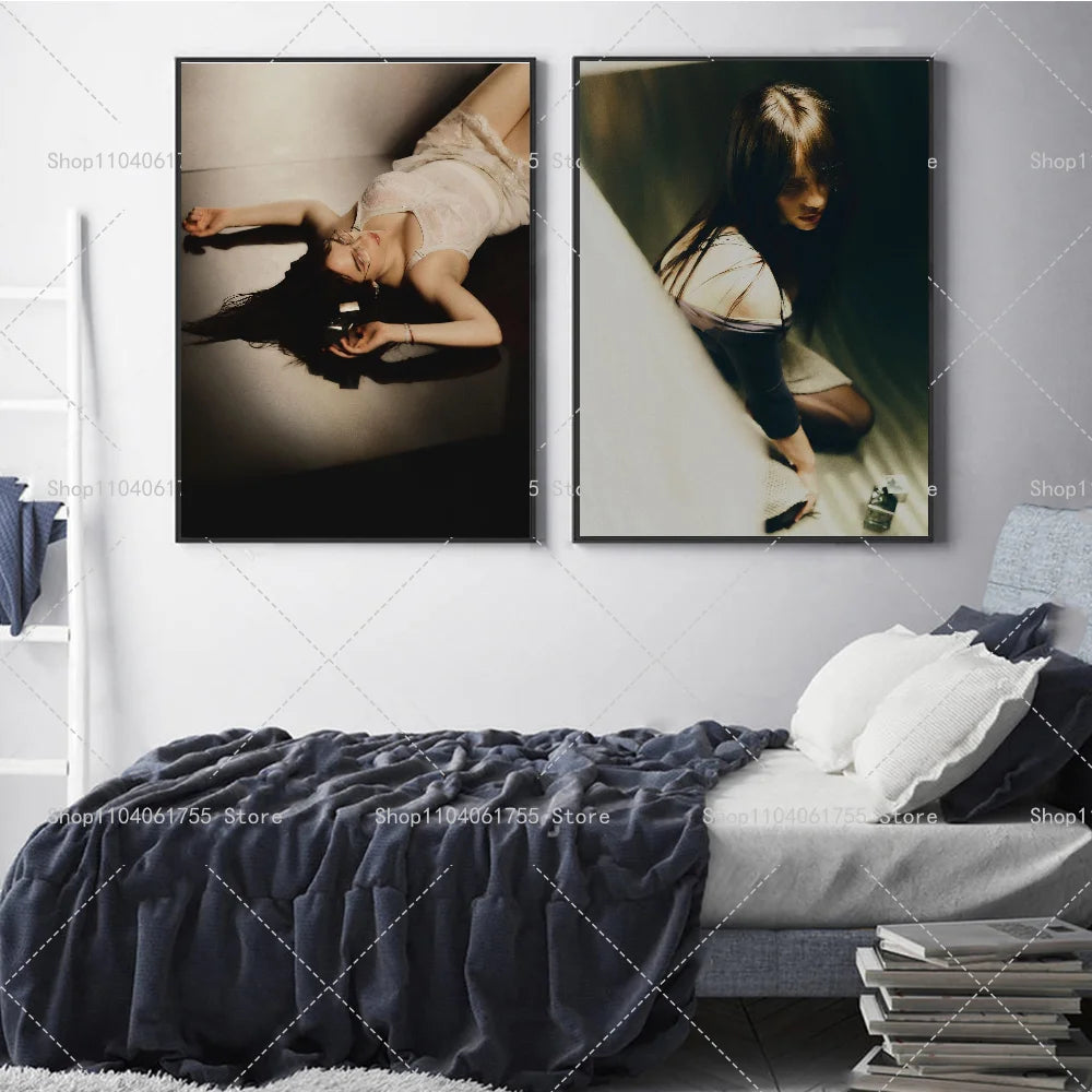 Music Singer Art Poster – Self-Adhesive Waterproof Wall Sticker Wall Art Poster Axl