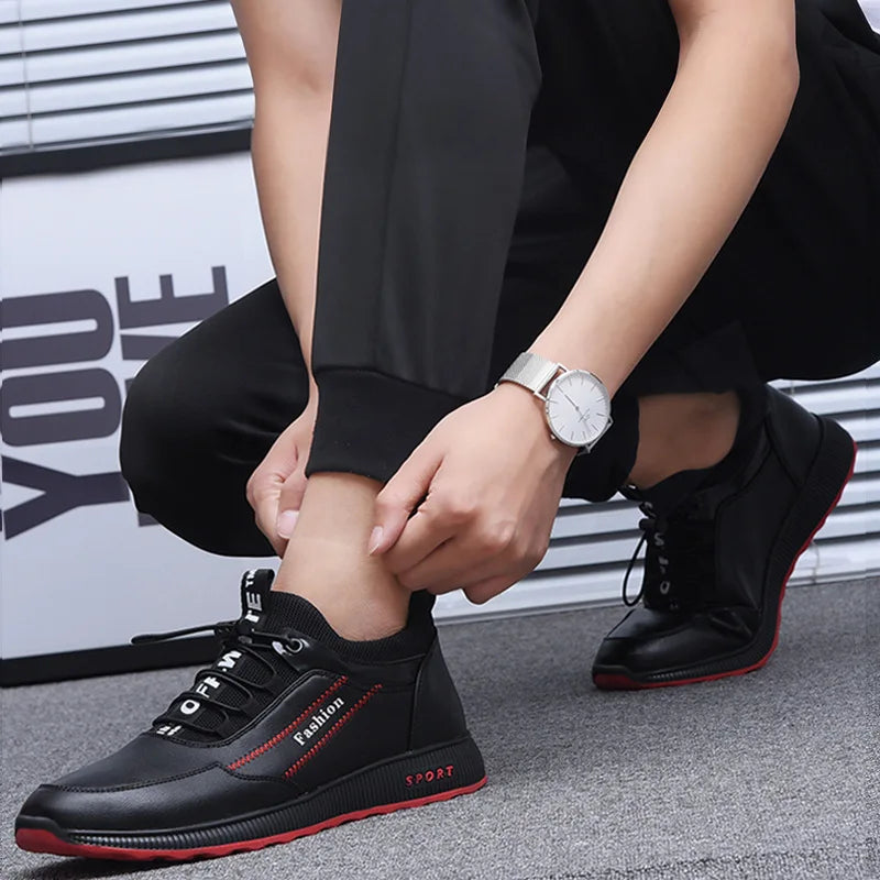 YBQJOO Men's Breathable Mesh Casual Sneakers | Lace-Up Men's Casual Sneakers Axl
