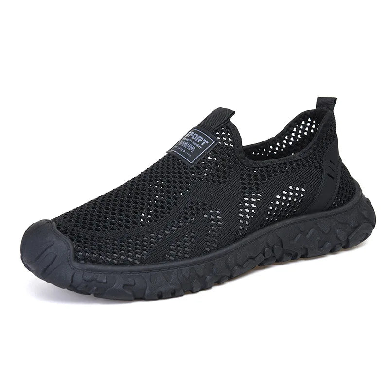 Men's Breathable Slip-On Mesh Casual Shoes – Soft & Lightweight Men's Casual Shoes Axl
