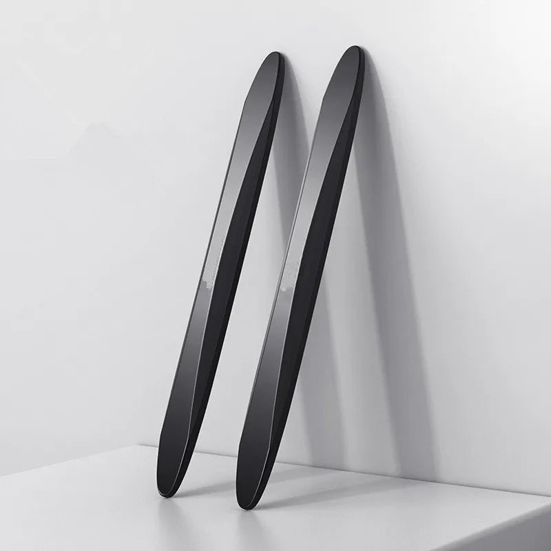 Invisible Car Door Edge Protector Strips | PU Guard 2/4 Pack Car Door Protector Axl black-2pcs
