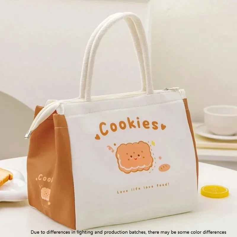 Cute Thermal Lunch Bag – Large Insulated Tote for Women & Kids Insulated Lunch Tote Axl