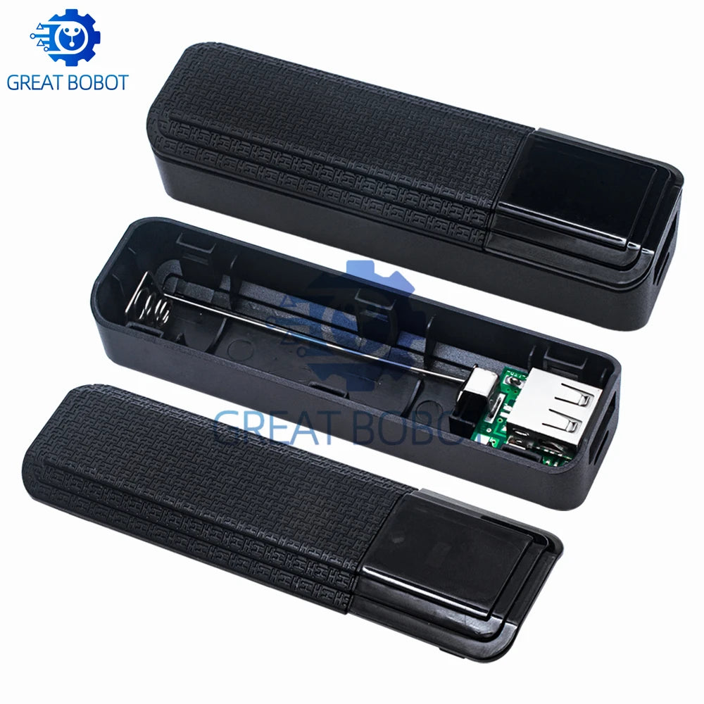 DIY 18650 USB Power Bank Case – Portable Battery Charger Box Power Bank Case Axl