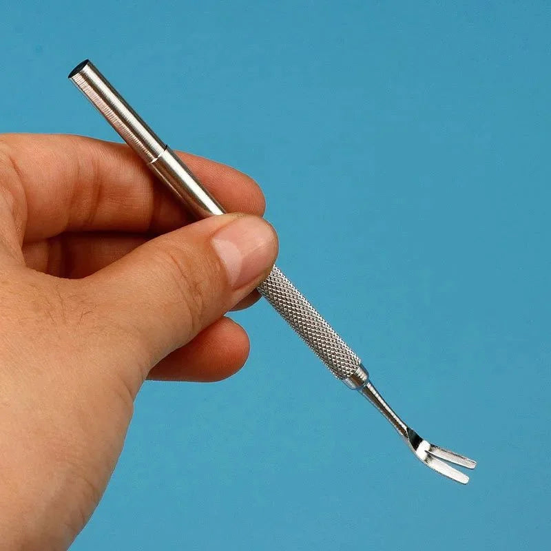 Stainless Steel Tick Remover Tweezers for Humans & Pets Tick Removal Tool Axl