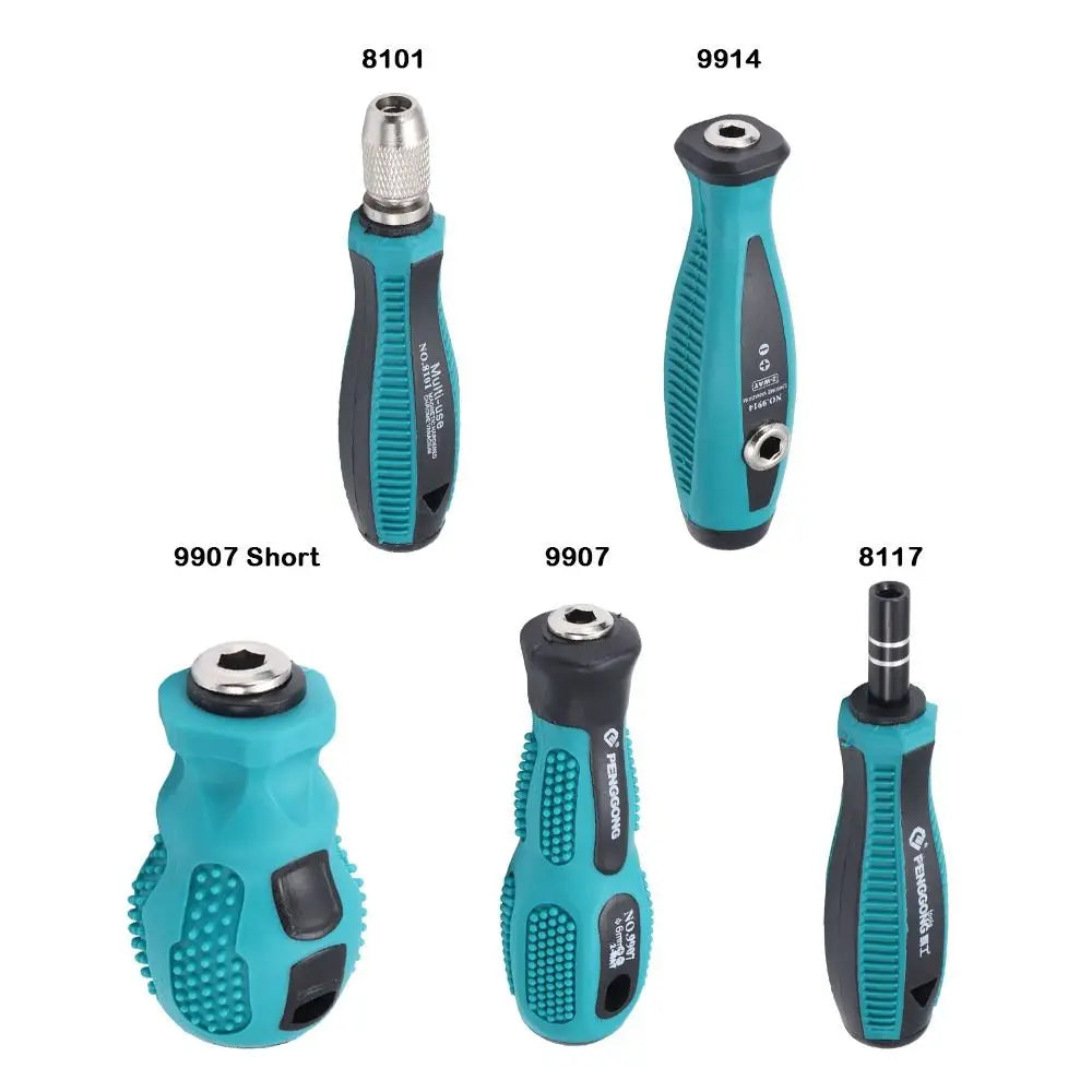 Magnetic Screwdriver Handle & Bit Holder – 6.35mm/4mm/5mm Screwdriver Bit Holder Axl