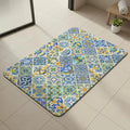 Moroccan Tile Diatomite Bath Mat – Quick Dry & Non-Slip Diatomite Bath Mat Axl White3 50x80cm