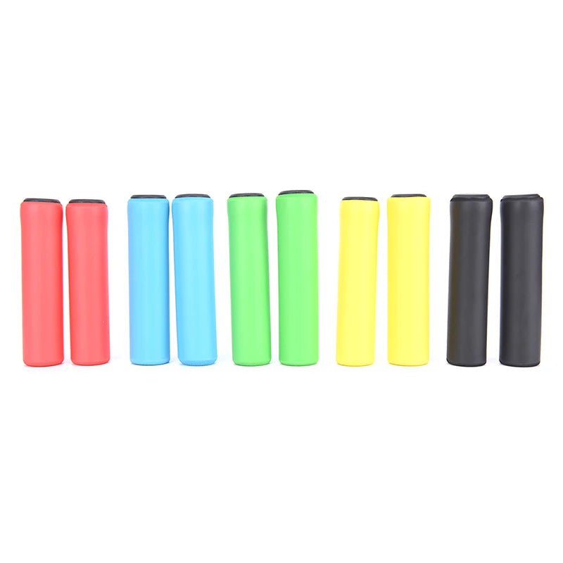 Anti-Slip Silicone Bike Handlebar Grips – 5 Colors, 1 Pair Bike Handlebar Grips Axl
