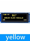 3.12" OLED Display 256×64 Graphic Module – SSD1322 SPI OLED Display Module Axl Yellow