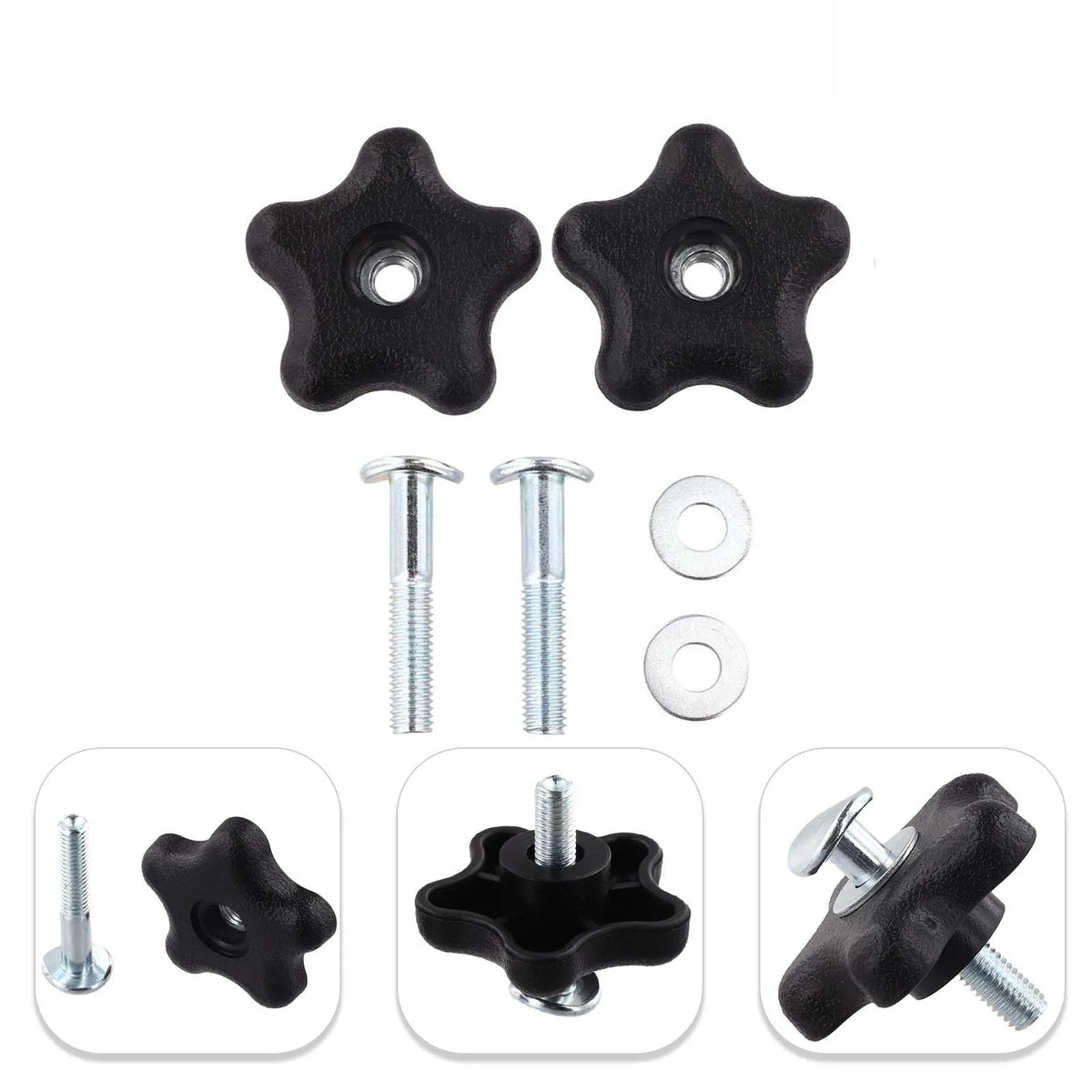Toro Lawnmower Handle Knob Kit – Knobs, Bolts & Washers Lawnmower Replacement Parts Axl