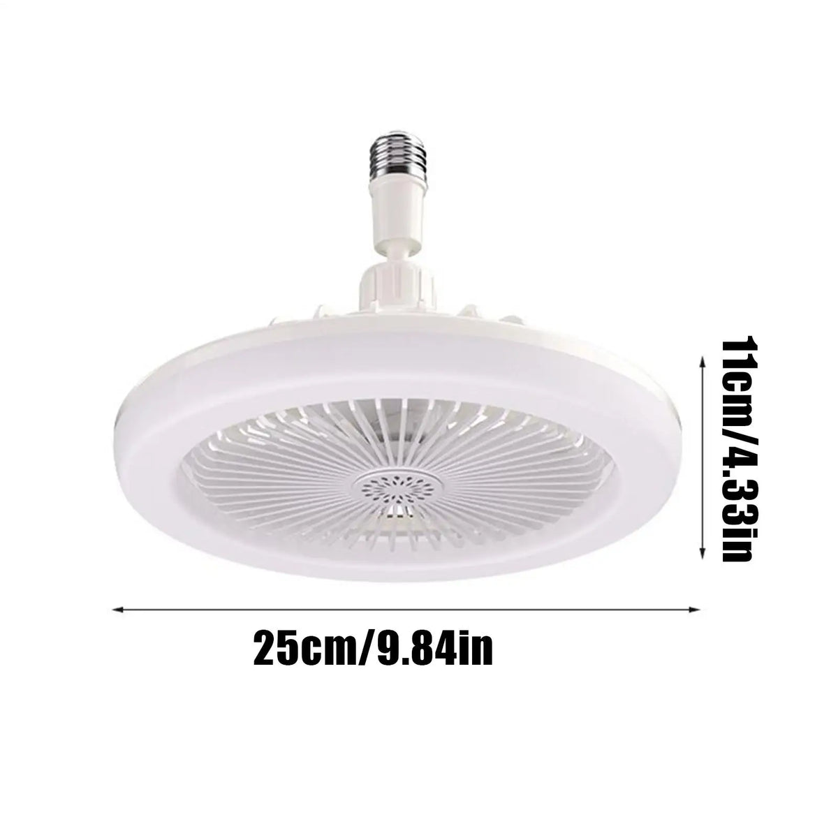 Dimmable Ceiling Fan with Light, Remote, Timer & 3 Speeds Ceiling Fan Light Axl