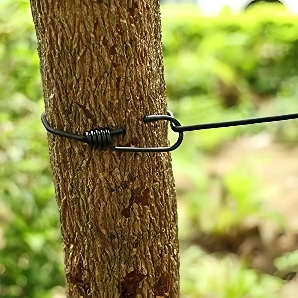 Retractable Clothesline 1.8m with 12 Metal Clips | Travel & Camp Retractable Clothesline Axl