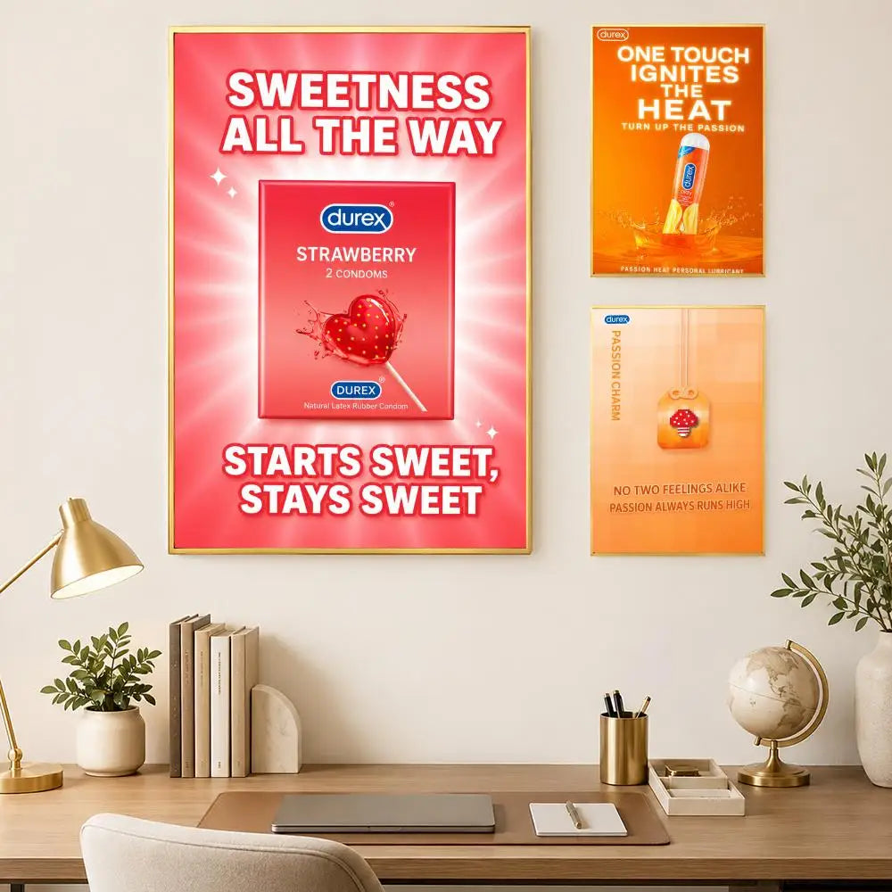 Self-Stick HD PVC Wall Art Poster – Waterproof Home Decor Wall Art Poster Axl