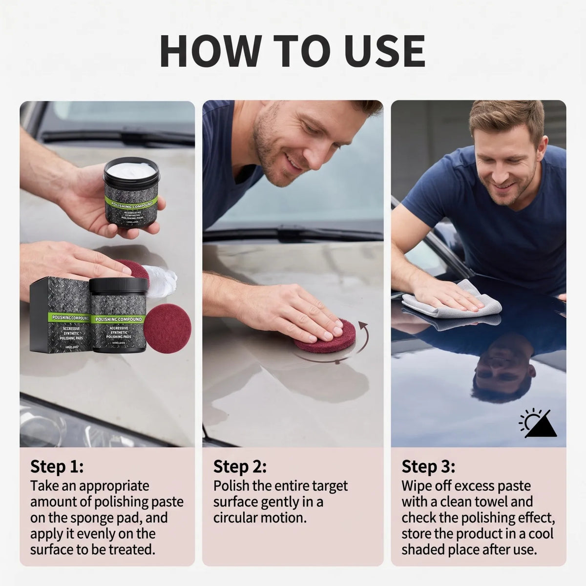 Car Polishing Compound – Gloss Restorer & Scratch Remover 100g Car Polishing Compound Axl