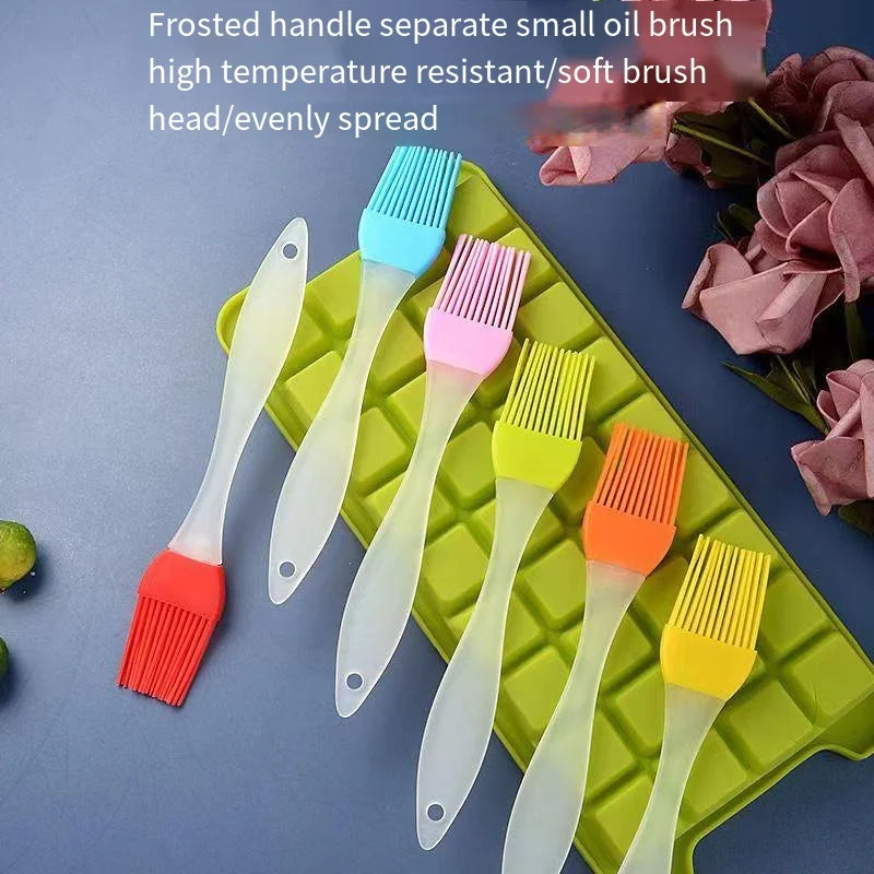 Silicone Baking & BBQ Oil Brush – Heat-Resistant, Non-Shedding Silicone Pastry Brush Axl