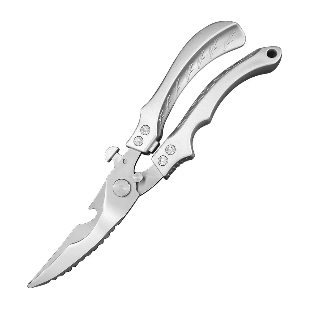 InLeung Handmade Forged Boning Butcher Chef Knife | Steel Forged Kitchen Knife Axl kitchen scissors C
