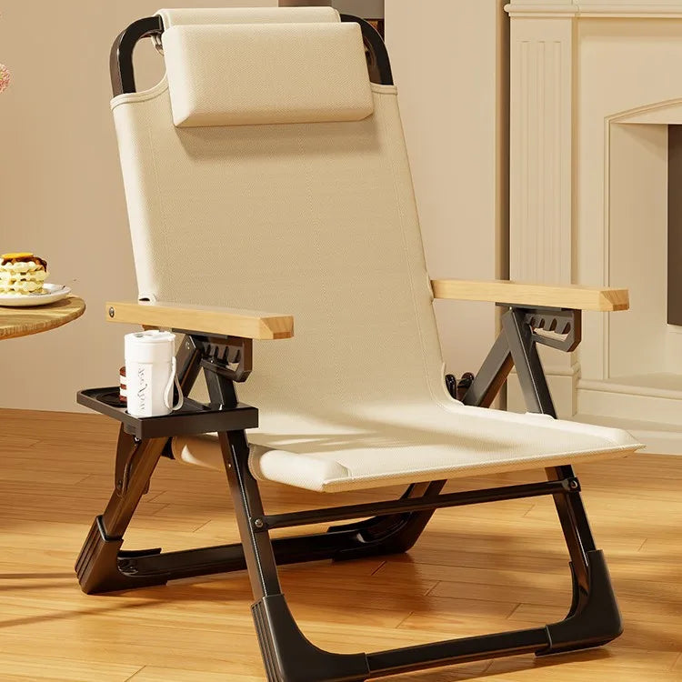 Foldable High-Back Recliner Chair – Portable Adjustable Lounge Foldable Recliner Chair Axl