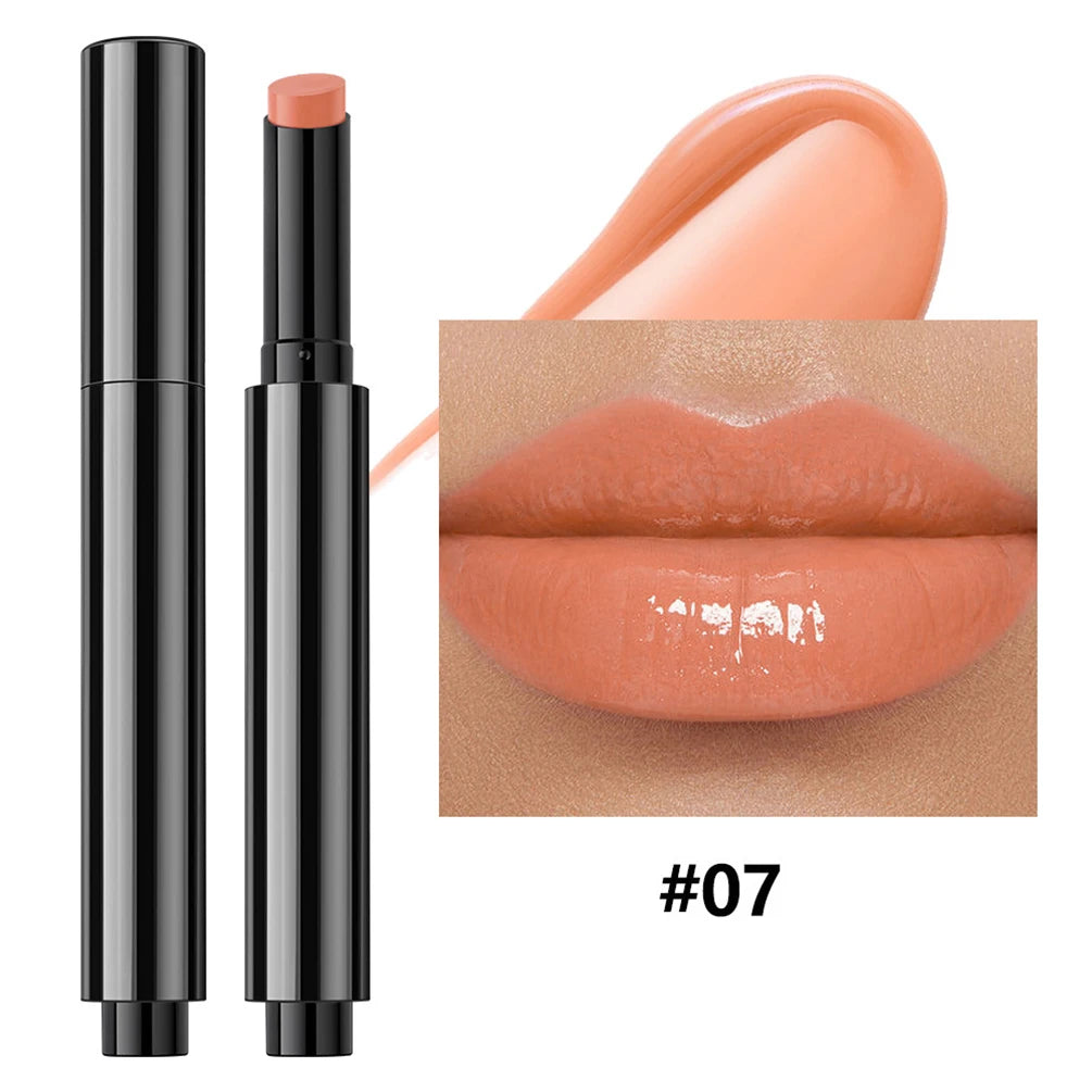 Vegan Mirror Gloss Lipstick – Long-Lasting, Moisturizing, Multi-Color Mirror Gloss Lipstick Axl 07 1pcs NO LOGO