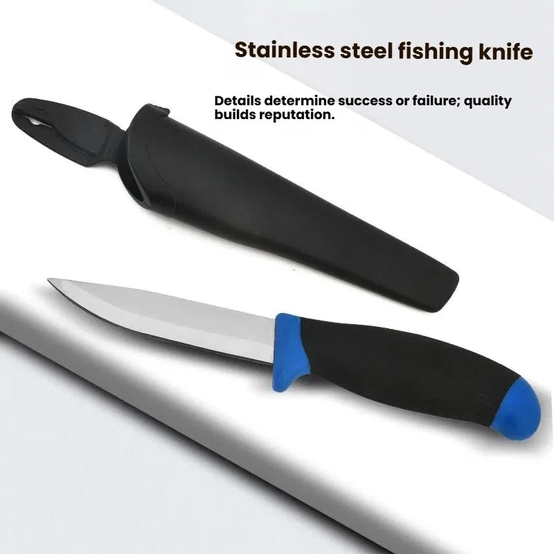 Professional Boning Fish Knife – Stainless Steel Non-Slip Handle Boning Fish Knife Axl
