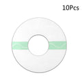 10-Pack Clear Waterproof CGM Sensor Cover Adhesive Patches CGM Sensor Patches Axl Transparent Round