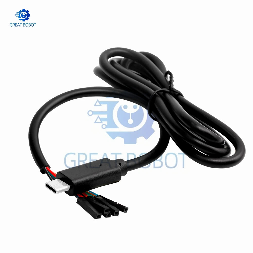 Type-C to RS232/TTL Serial Adapter – CH340/FT232, 5V OTG Serial Adapter Cable Axl
