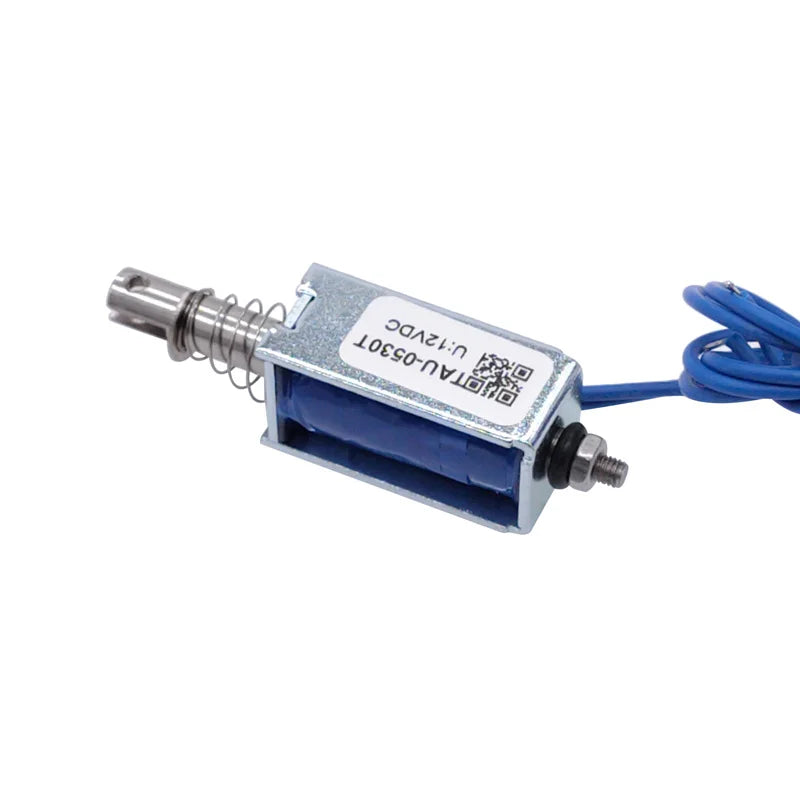 4Pcs TAU-0530 Open Frame Solenoid Electromagnet DC 6V/12V/24V Solenoid Electromagnet Axl