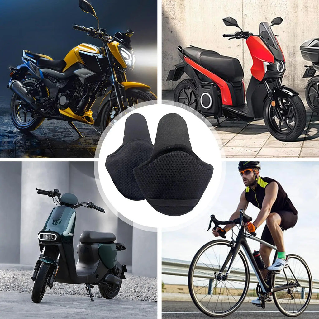 Motorcycle Helmet Earmuffs – Detachable Winter Ear Warmers Helmet Earmuffs Axl