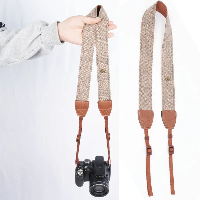 Retro Vintage Camera Neck Strap – DSLR & Mirrorless Universal Camera Neck Strap Axl