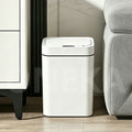4.2 Gallon Touchless Sensor Trash Can – Kitchen & Bathroom Sensor Trash Can Axl White 16L