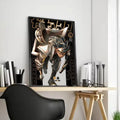 Gachiakuta Anime Canvas Poster | Frameless Wall Art Decor Canvas Wall Art Axl Black15 50X70cmFrameless