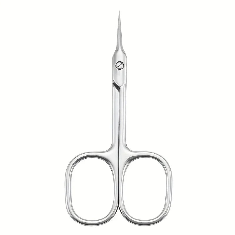 Precision Stainless Steel Cuticle Scissors – Comfort Grip Cuticle Scissors Axl Silvery-883