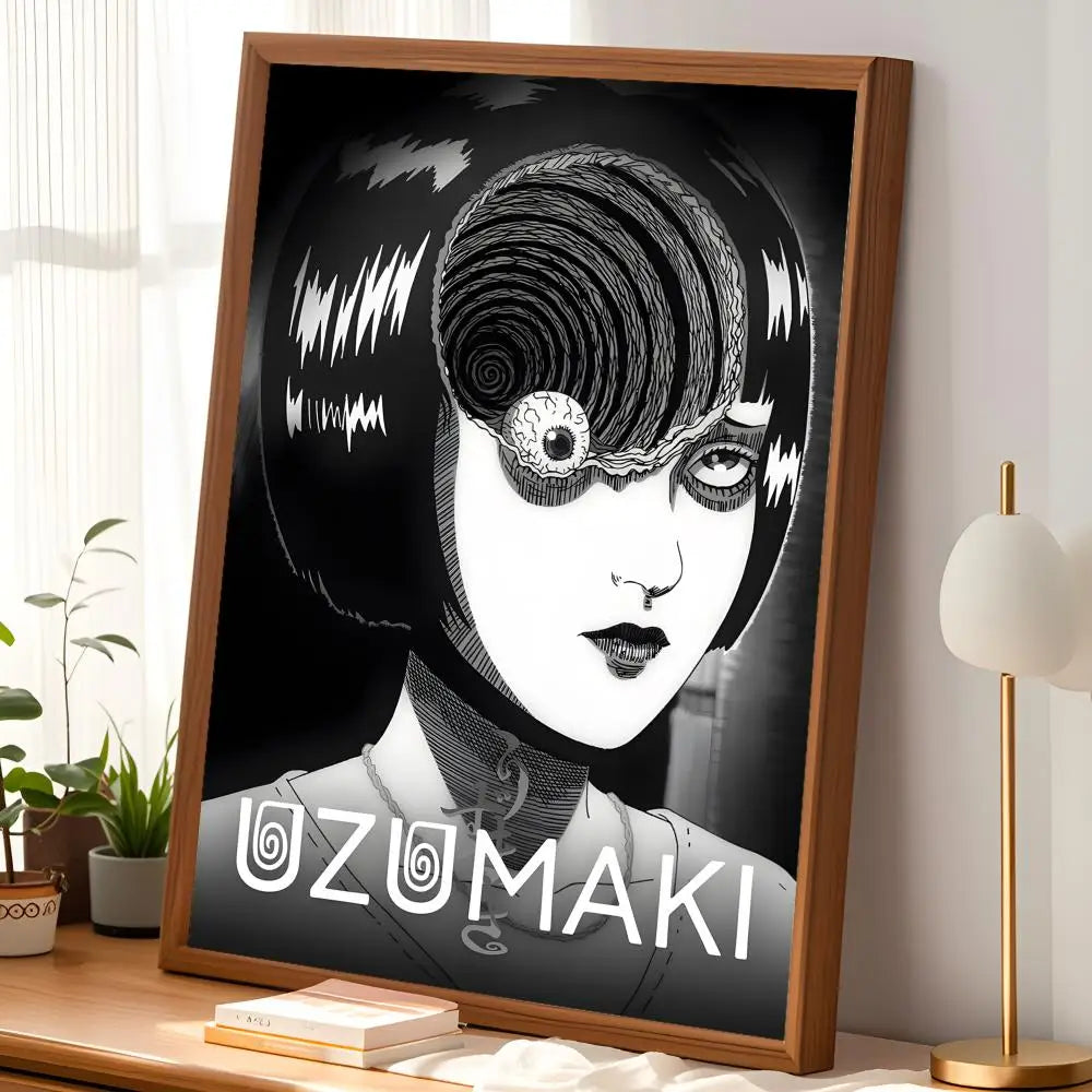 Manga Uzumaki HD PVC Self-Stick Wall Poster – Waterproof Art Wall Art Poster Axl