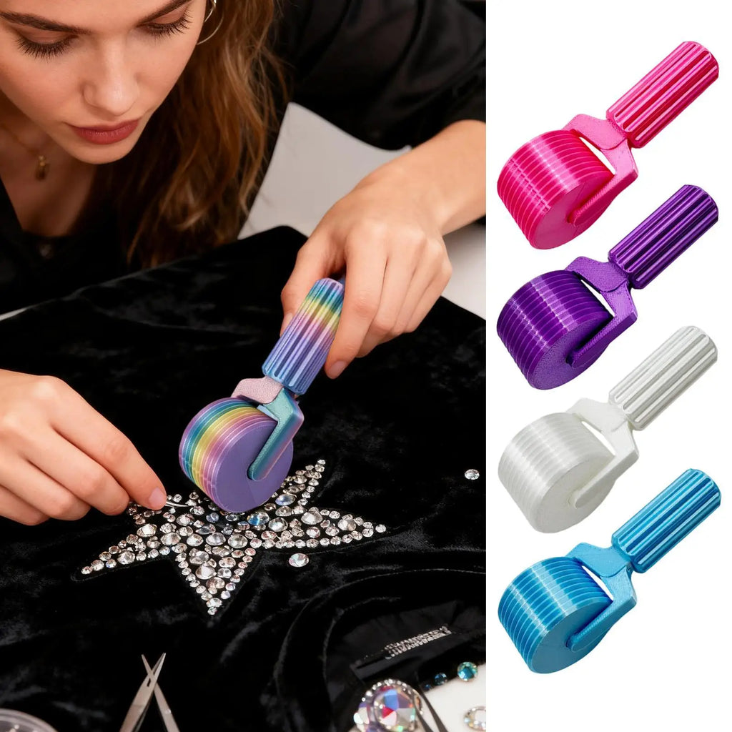 Gem Dot Roller – Detachable Rhinestone Craft Pressing Tool Rhinestone Craft Roller Axl
