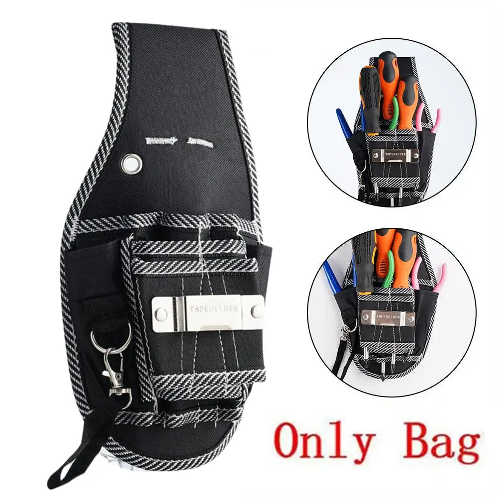 600D Nylon Tool Waist Pack – 9-Pocket Electrician Belt Pouch Tool Belt Pouch Axl