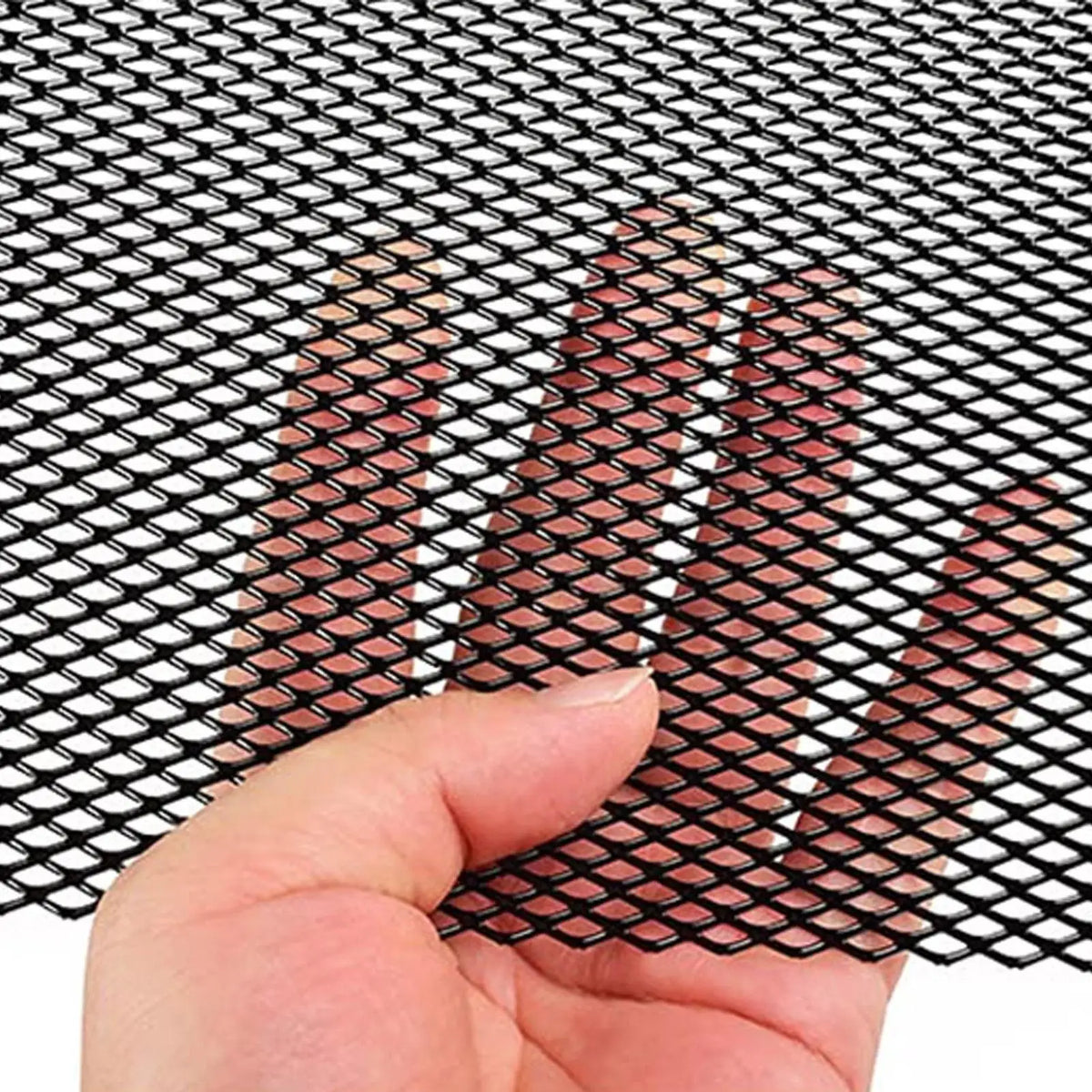Trimmable Aluminum Car Grille Mesh Roll 100x33cm | Universal Car Grille Mesh Axl