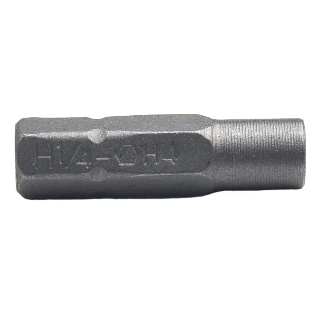 2-Pack 1/4" to 4mm Hex Magnetic Bit Adapter for Screwdrivers Bit Adapter Set Axl
