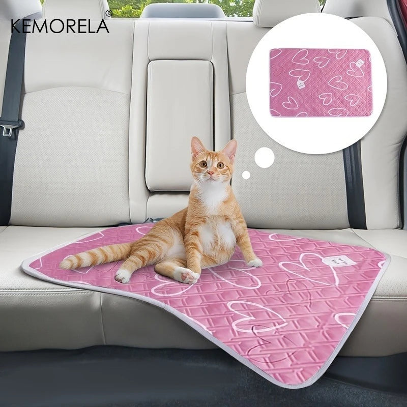 KEMORELA 2-Pack XL Reusable Pet Pee Liner Mat | Non-Slip Pet Liner Mat Axl
