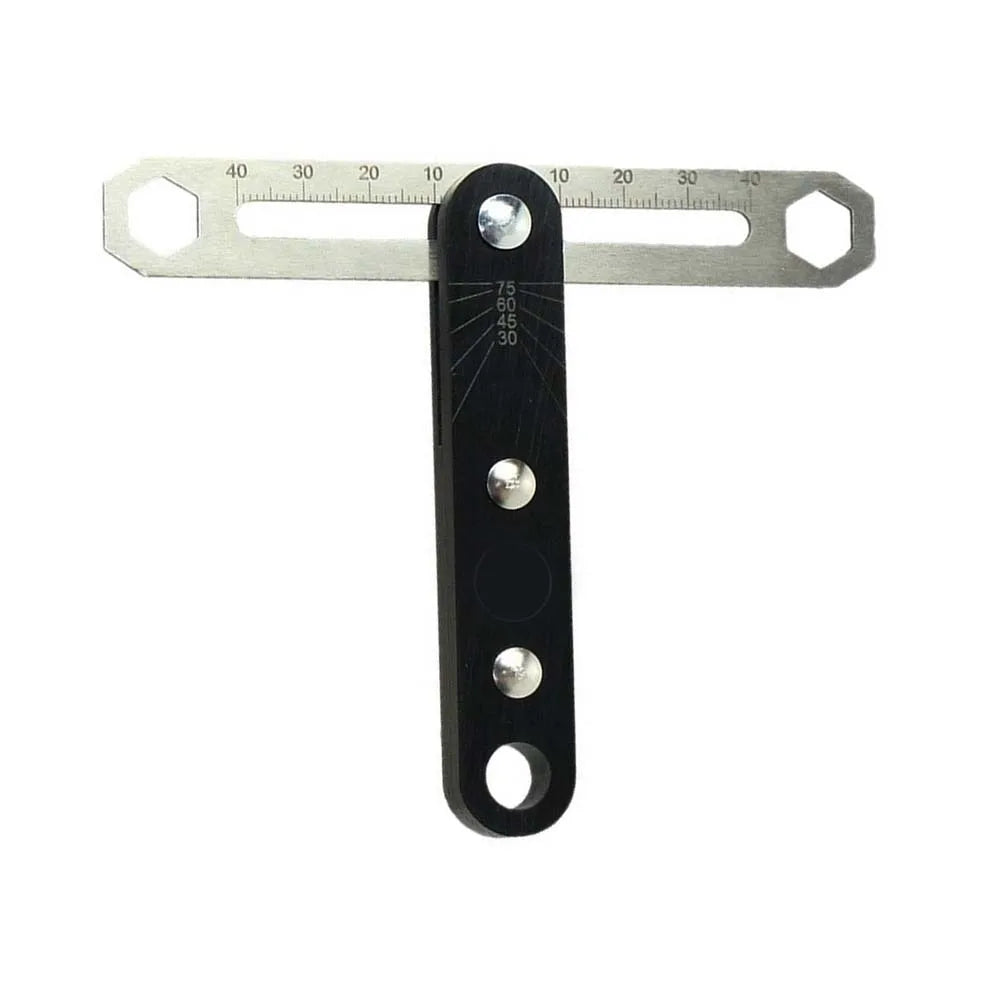80mm T-Shape Angle Ruler | Adjustable Woodworking Square Gauge Woodworking Angle Ruler Axl China Mainland