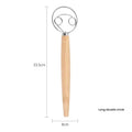 Magnetic Bread Lame Dough Scoring Tool | Stainless Steel Bread Scoring Lame Axl Long double circle
