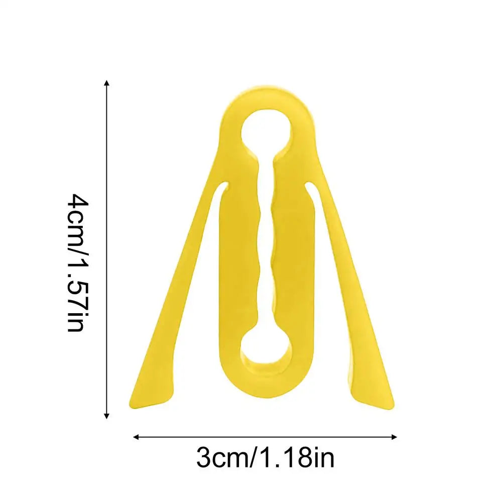 Silicone Car Door Latch Covers 4-Pack | Anti-Collision Pads Car Door Protector Axl Yellow