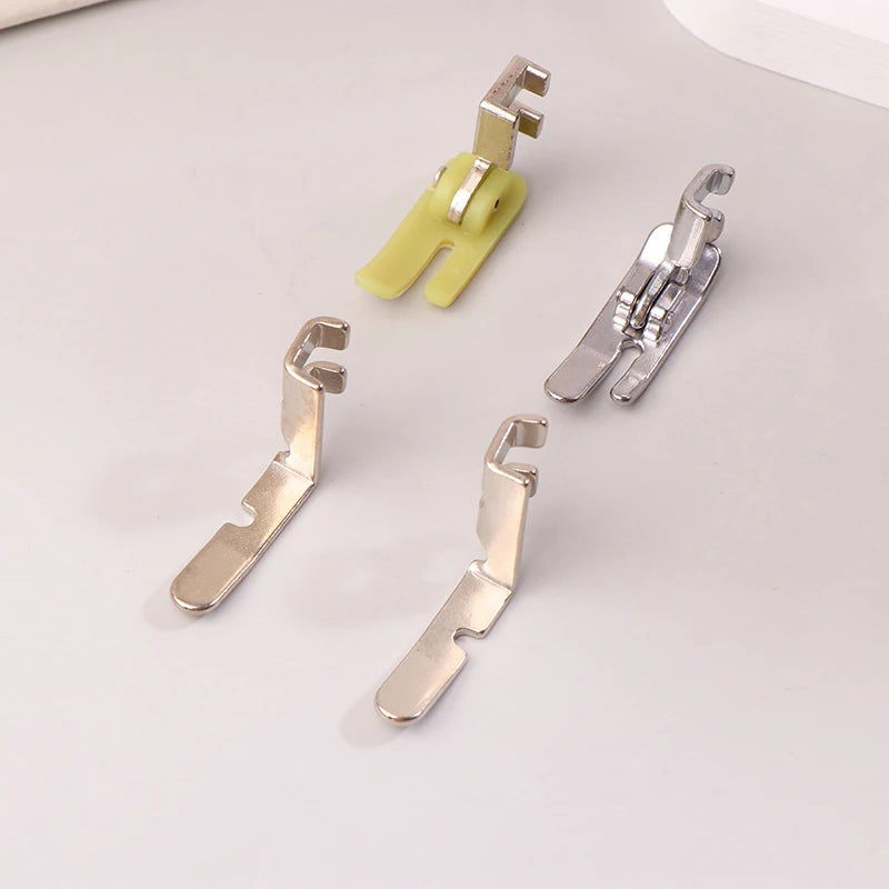 4-Piece Zipper Presser Foot Set for Old Sewing Machines Sewing Presser Foot Axl