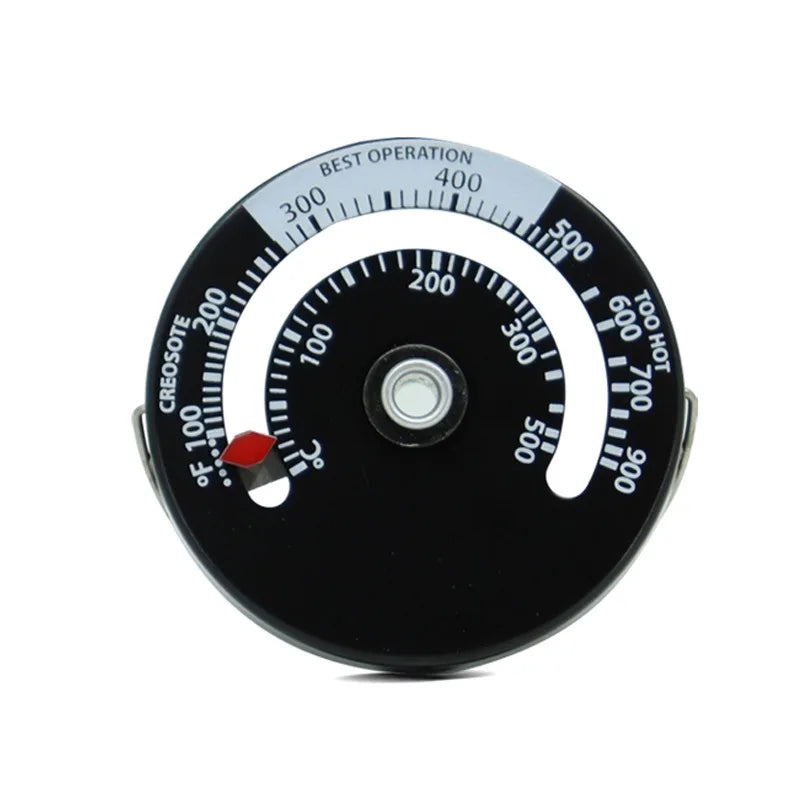 Magnetic Stove Thermometer for Wood Burning & Pellet Stoves Stove Thermometer Axl blue