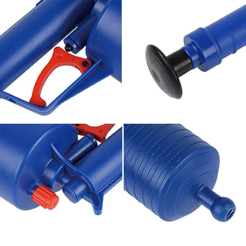 Air Pressure Drain Unblocker Plunger – Pipe Clog Remover Tool Drain Clog Remover Axl
