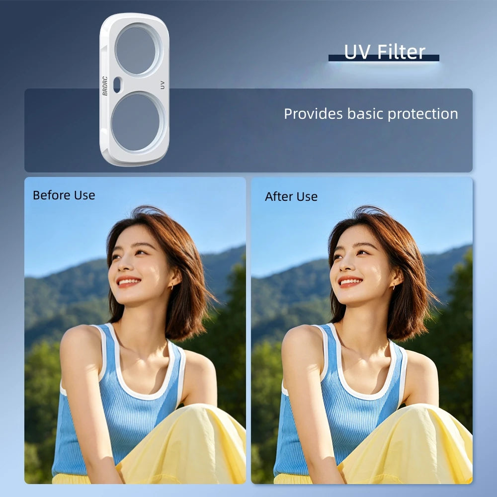 Insta360 Luna Ultra Lens Filter – UV, CPL, ND, Diffusion & LPR Camera Lens Filter Axl
