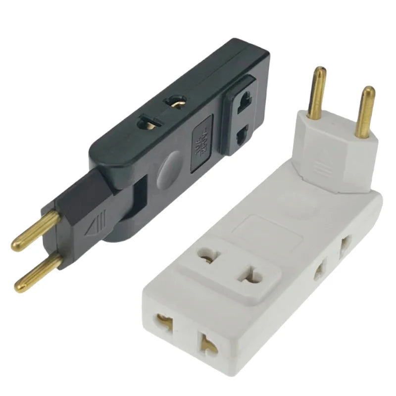 4-in-1 EU Wall Socket Adapter | 180° Rotatable Plug Converter Socket Plug Adapter Axl