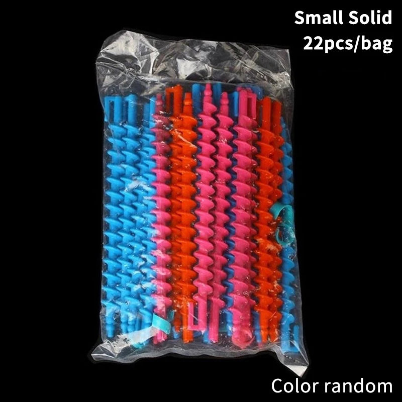 Spiral Perm Rods – Heatless Hair Curlers Set (20–22 Pcs) Hair Perm Rods Axl Small Solid