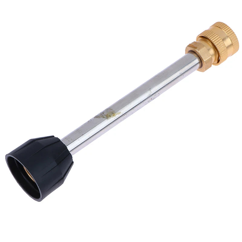 Stainless Steel Car Washer Extension Rod & Nozzle Adapter Car Washer Accessory Axl